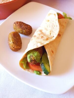 Falafel wrap