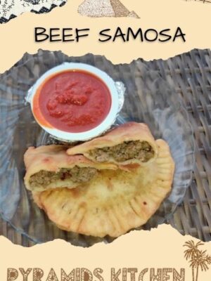 Samosa (Beef/ cheese or vegan)