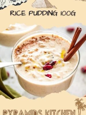Rice pudding 100g